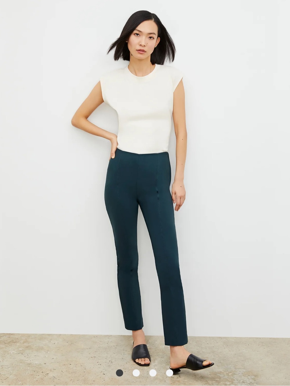 M.M. LAFLEUR The Foster Cigarette Pant - PowerStretch